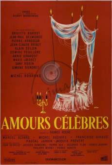 Amours célèbres, película en español