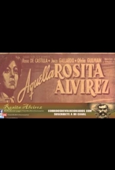Aquella Rosita Alvírez en ligne gratuit