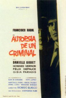 Autopsia de un criminal (1963)