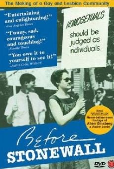 Película: Before Stonewall