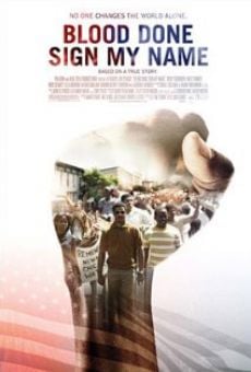 Película: Blood Done Sign My Name