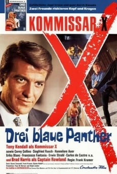 Película: Comisario X y Tres panteras azules