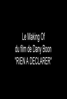 Cómo se rodó la película de Dany Boon: Nada que declarar en ligne gratuit