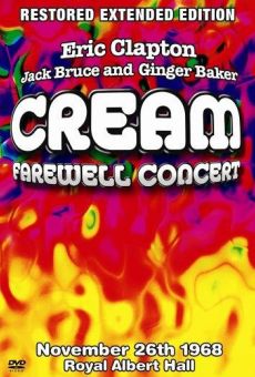 Película: Cream's Farewell Concert
