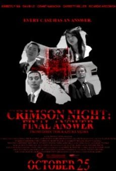 Crimson Night: Final Answer en ligne gratuit