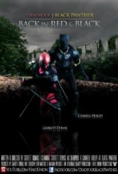 Película: DeadPool Black Panther Back in Red & Black