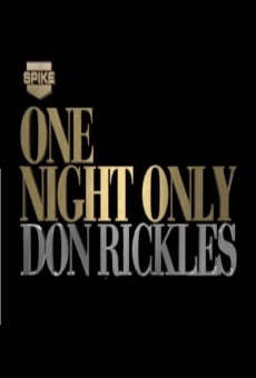 Don Rickles: One Night Only online streaming