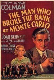 The Man Who Broke the Bank at Monte Carlo on-line gratuito
