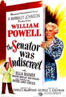 Película: El senador fue indiscreto