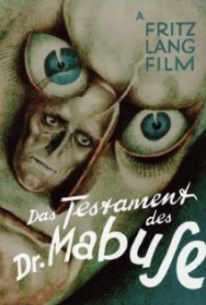 Das testament des dr. Mabuse on-line gratuito