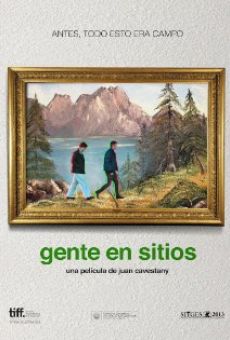 Gente en sitios online streaming