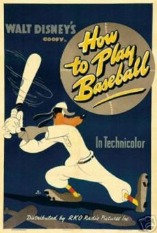 Goofy in How To Play Baseball online streaming