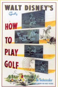 Goofy in How to Play Golf online streaming
