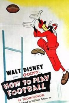Goofy in How to Play Football online free