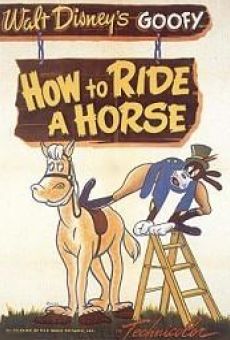 Goofy in How To Ride a Horse online streaming