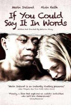 If You Could Say It in Words online free