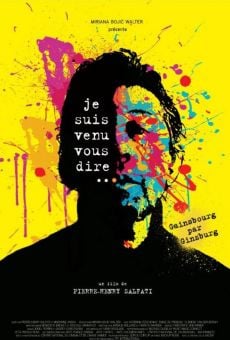 Película: Je suis venu vous dire... Gainsbourg par Ginzburg