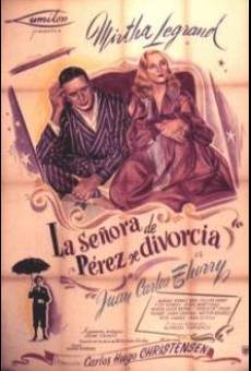 La señora de Pérez se divorcia (1945)