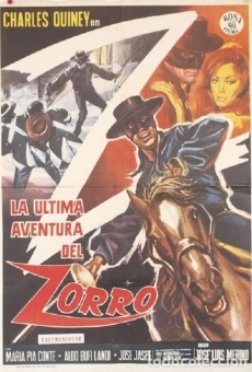 La última aventura del Zorro on-line gratuito