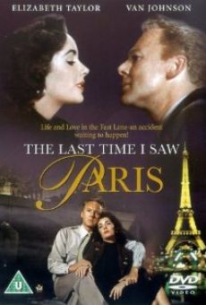 Película: La última vez que vi París