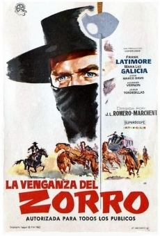 La venganza del Zorro online streaming