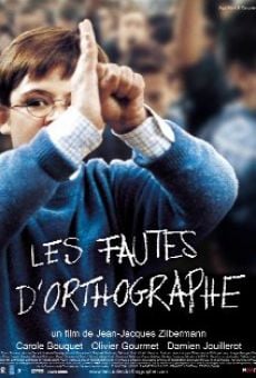 Les fautes d'orthographe online streaming