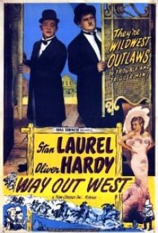Película: Laurel y Hardy en el Oeste