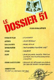 Le dossier 51 on-line gratuito