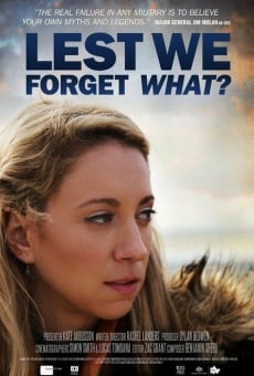Película: Lest We Forget, What?