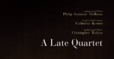 A Late Quartet film complet