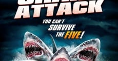 5 Headed Shark Attack film complet