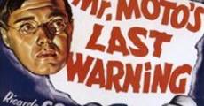 Mr. Moto's Last Warning film complet