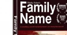 Filme completo Family Name