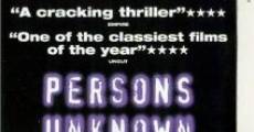 Persons Unknown film complet