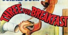 Walt Disney's Donald Duck: Three for Breakfast film complet