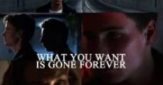 What You Want Is Gone Forever film complet