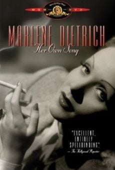 Marlene Dietrich: Her Own Song on-line gratuito