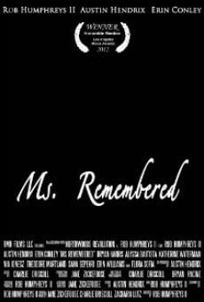 Ms. Remembered online streaming