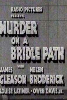 Murder on a Bridle Path online streaming