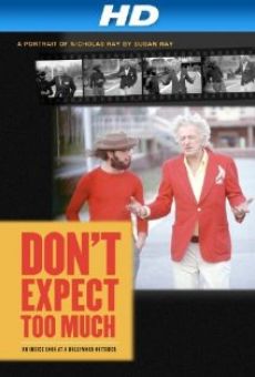 Película: Nicholas Ray. No esperes demasiado