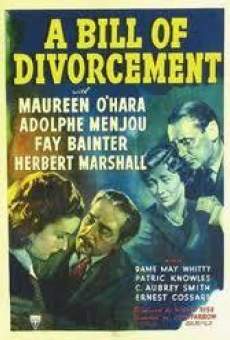 A Bill of Divorcement on-line gratuito