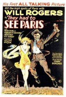 They Had to See Paris (1929)