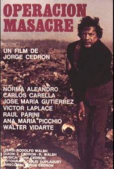 Película: Operación Masacre