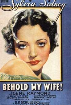 Behold My Wife (1934)