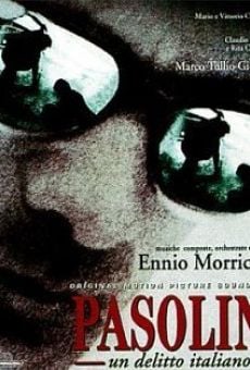 Película: Pasolini, un delito italiano