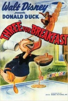 Película: Pato Donald: Desayuno para tres
