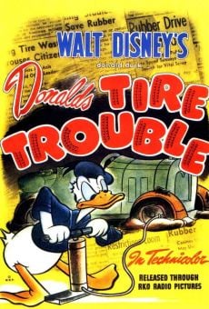 Donald Duck: Donald's Tire Trouble on-line gratuito
