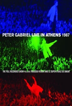 Película: Peter Gabriel: Live in Athens 1987