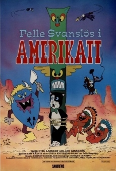 Pelle Svanslös i Amerikatt (1985)