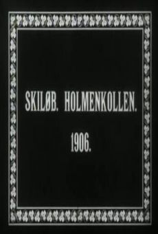 Skiløb. Holmenkollen (1906)